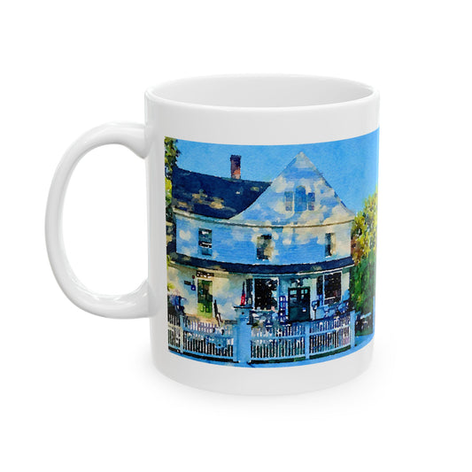 The Po Cafe - Watercolor Photo Mug - Collector's Edition (11oz, 15oz)