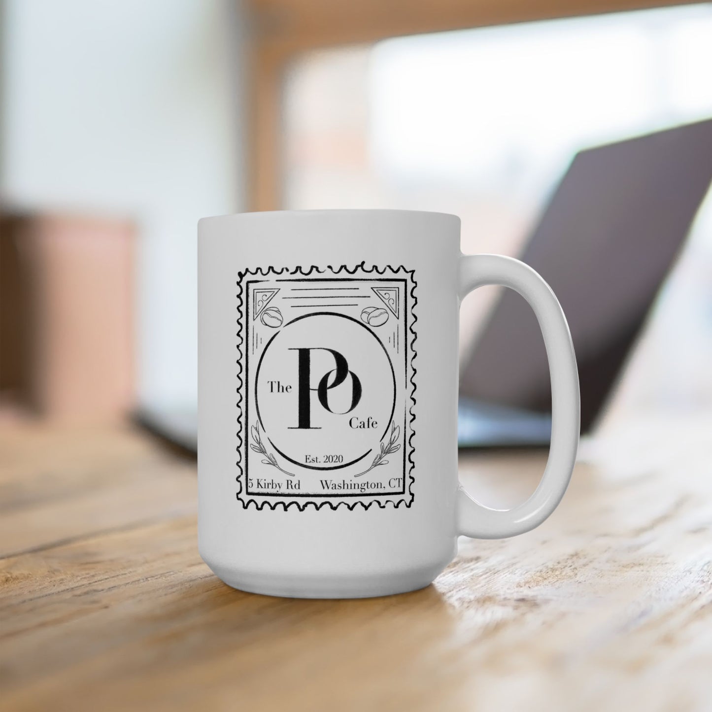 The Po Cafe Classic Finn's Mug (11oz, 15oz)
