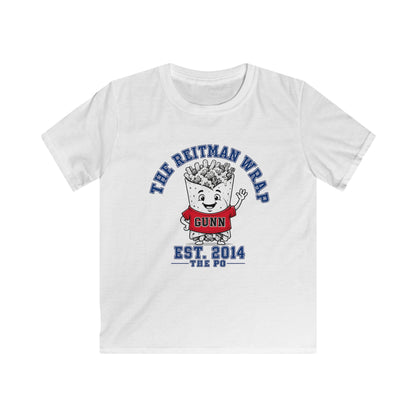 Kids Tee — 'The Whitman (Gunn) Kids' Cute Mascot Shirt, EST. 2014 School Spirit Tee
