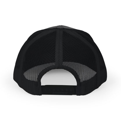 Trucker Cap — 'THE PO' Washington, CT Embroidered Mesh Snapback